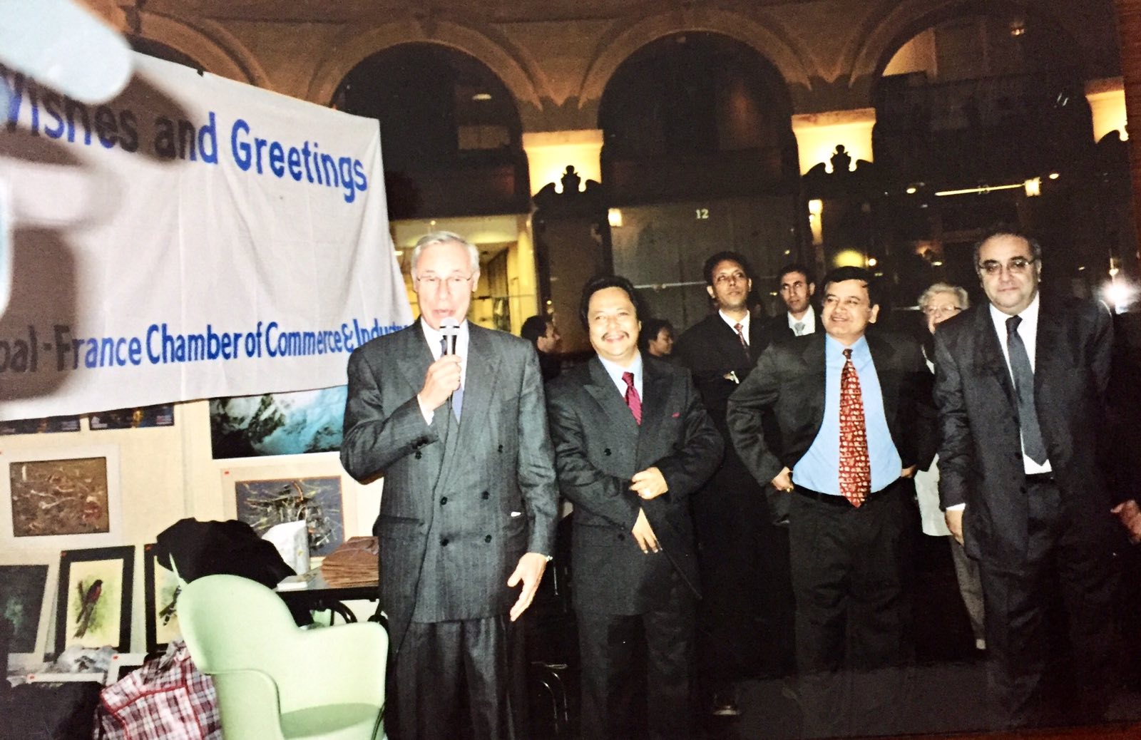 Nepal Promotion Expo at La Rotonde Hall, Paris Chamber of Commerce