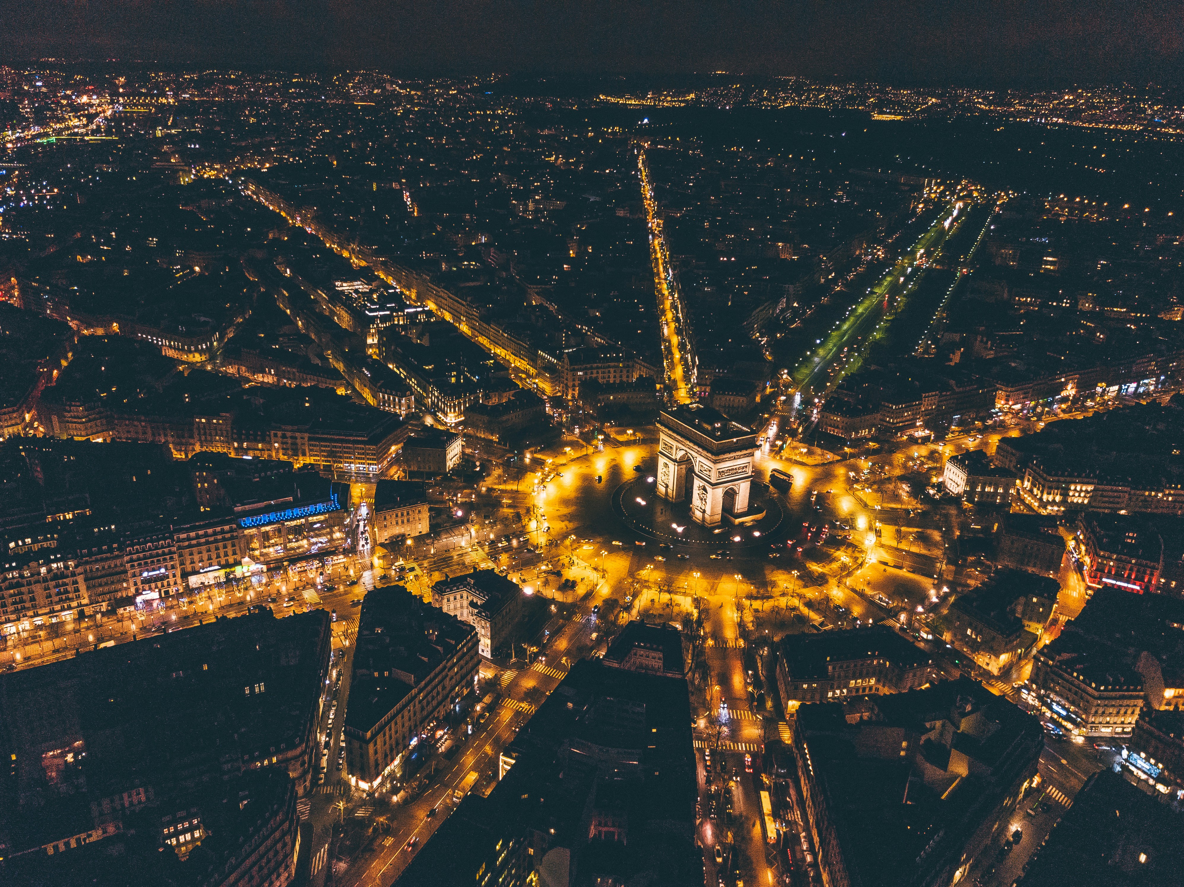 Arc De Triomphe, Paris, France